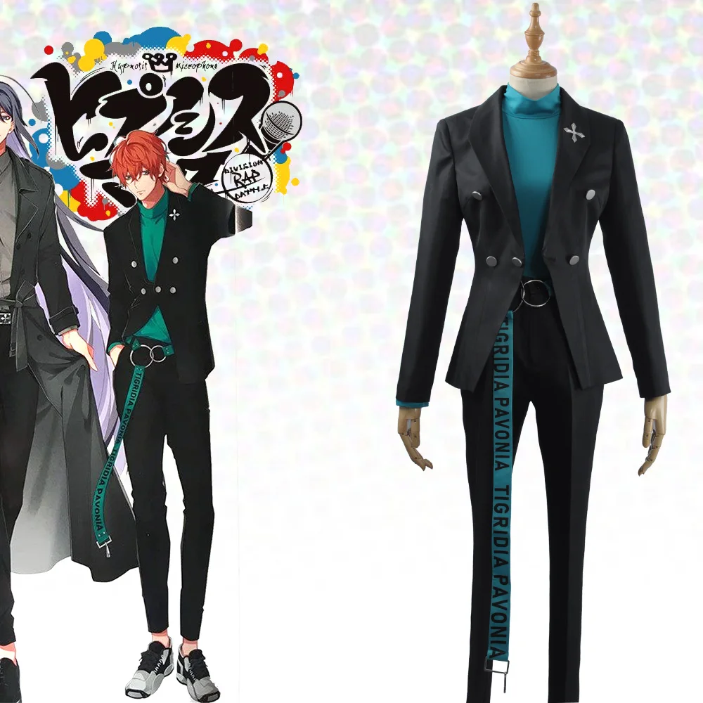 Игровое подразделение рэп битва гипноз Mic Matenrou kannzaka Doppo Косплей Костюм