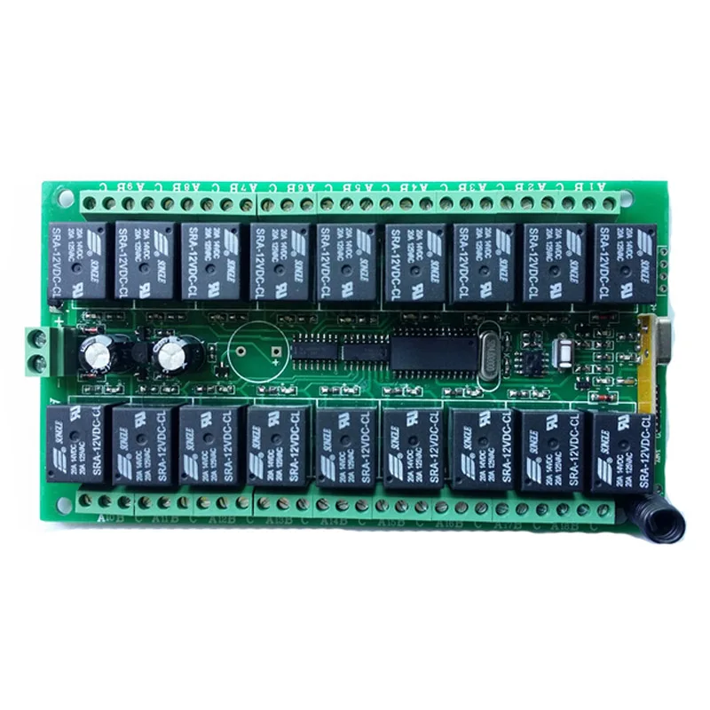 High Quality 315MHz 433MHz DC 12V 18CH RF Wireless Remote Control Switch RF Transmitter +Receiver in Stock
High Quality 315MHz 433MHz DC 12V 18CH RF Wireless Remote Control Switch RF Transmitter +Receiver in Stock