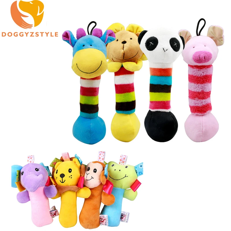 Dog Pet Puppy Plush Sound Dog Toys Bite Resistant Cute Animal Designs Chew Squeaker Toy For Small Dogs Pets Supplies DOGGZYSTYLE
Dog Pet Puppy Plush Sound Dog Toys Bite Resistant Cute Animal Designs Chew Squeaker Toy For Small Dogs Pets Supplies DOGGZYSTYLE