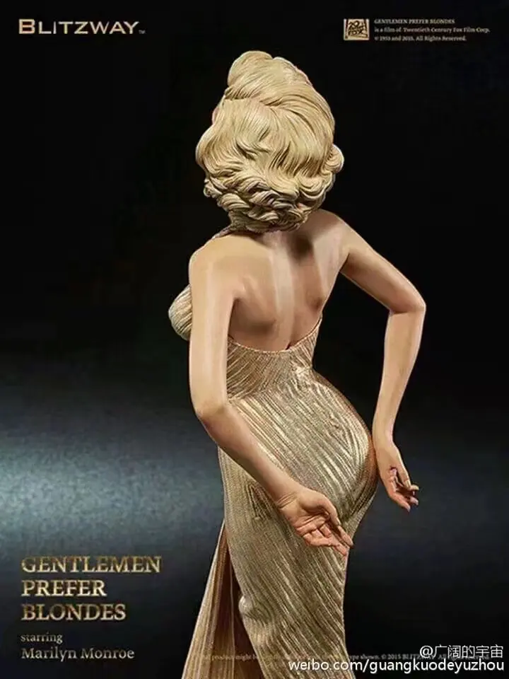 42 см 1/4 весы блондинок Мэрилин Монро статуя ПВХ сексуальная фигура Коллекционная