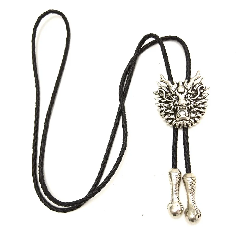 Antique Silver 3D Dragon Western Cowboy Bolo Tie Mens Indian Art Bola Tie Handmade Novelty Neckties Fashion Male Accessories
Antique Silver 3D Dragon Western Cowboy Bolo Tie Mens Indian Art Bola Tie Handmade Novelty Neckties Fashion Male Accessories
