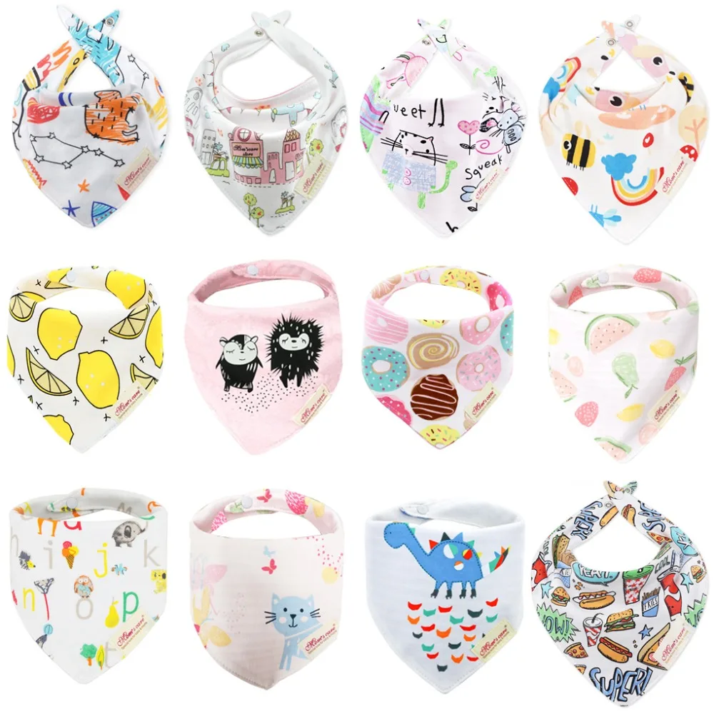 triangle towel baby bib bib double cotton double-sided pattern children's triangle scarf, a variety of patterns available
triangle towel baby bib bib double cotton double-sided pattern children's triangle scarf, a variety of patterns available