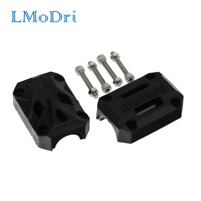 LMoDri Motorcycle Engine Guard Protection Bumper Decorative Block Modified Suitable For Multiple Sizes Crash Bar For BMW R1200GS
LMoDri Motorcycle Engine Guard Protection Bumper Decorative Block Modified Suitable For Multiple Sizes Crash Bar For BMW R1200GS