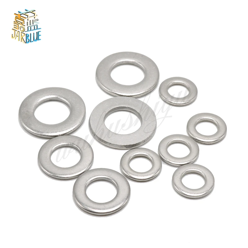 50Pcs No.6(6#) No.8(8#) No.10(10#) ASME B18.22.1 304(18-8) Stainless Steel Flat Washer HW147
50Pcs No.6(6#) No.8(8#) No.10(10#) ASME B18.22.1 304(18-8) Stainless Steel Flat Washer HW147