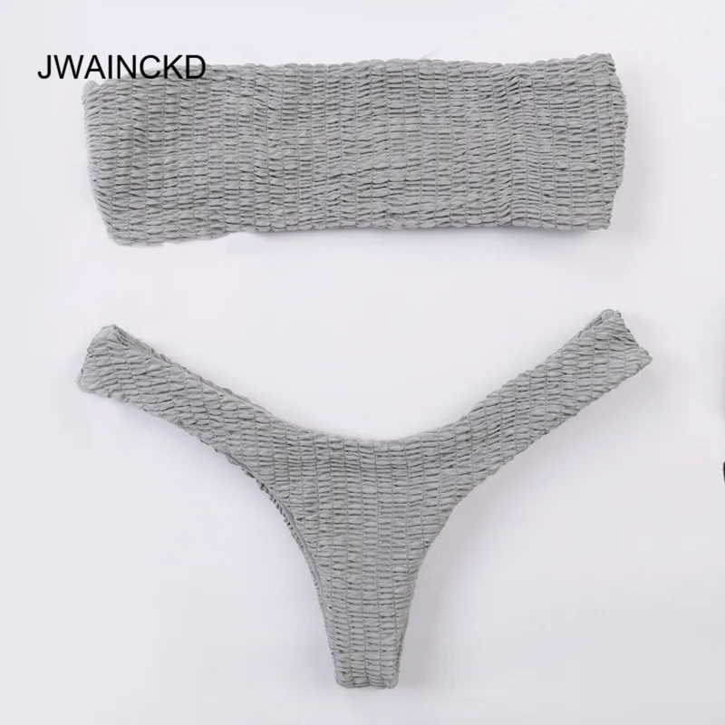 JWAINCKD 2018 Sexy Bikinis Women Bikini Set Off Shoulder Solid Bandage Push Up Padded Swimwear Ruffle Swimsuit Beachwear biquini
JWAINCKD 2018 Sexy Bikinis Women Bikini Set Off Shoulder Solid Bandage Push Up Padded Swimwear Ruffle Swimsuit Beachwear biquini