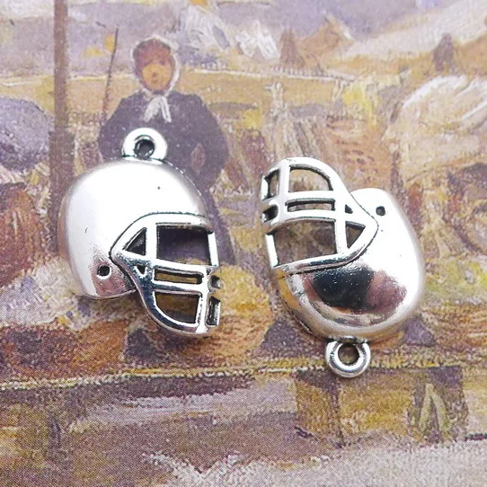 45pcs Charm helmet pendants 14*20mm Antique silver Handmade Jewelry Making DIY Supplies European Alloy accessories Hot
45pcs Charm helmet pendants 14*20mm Antique silver Handmade Jewelry Making DIY Supplies European Alloy accessories Hot