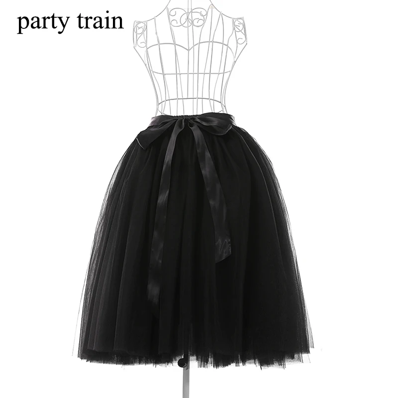 FOLOBE New Stock Fashion 7 Layers 65cm Long Calf Length Women Tulle Skirt Spring Style Adult Tutu Ball Gown Faldas Saias Jupe
FOLOBE New Stock Fashion 7 Layers 65cm Long Calf Length Women Tulle Skirt Spring Style Adult Tutu Ball Gown Faldas Saias Jupe