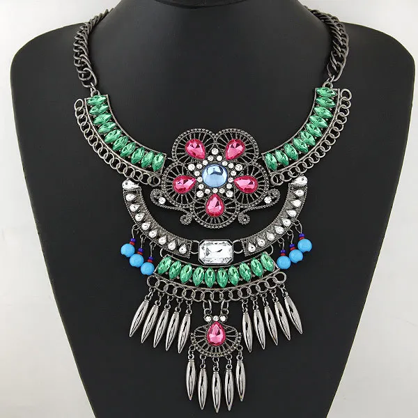 Hot-selling Foreign Trade Brand Necklace Retro Multi-layer Petal Water Drop Necklace Sweater Chain Alloy Punk Wind
Hot-selling Foreign Trade Brand Necklace Retro Multi-layer Petal Water Drop Necklace Sweater Chain Alloy Punk Wind