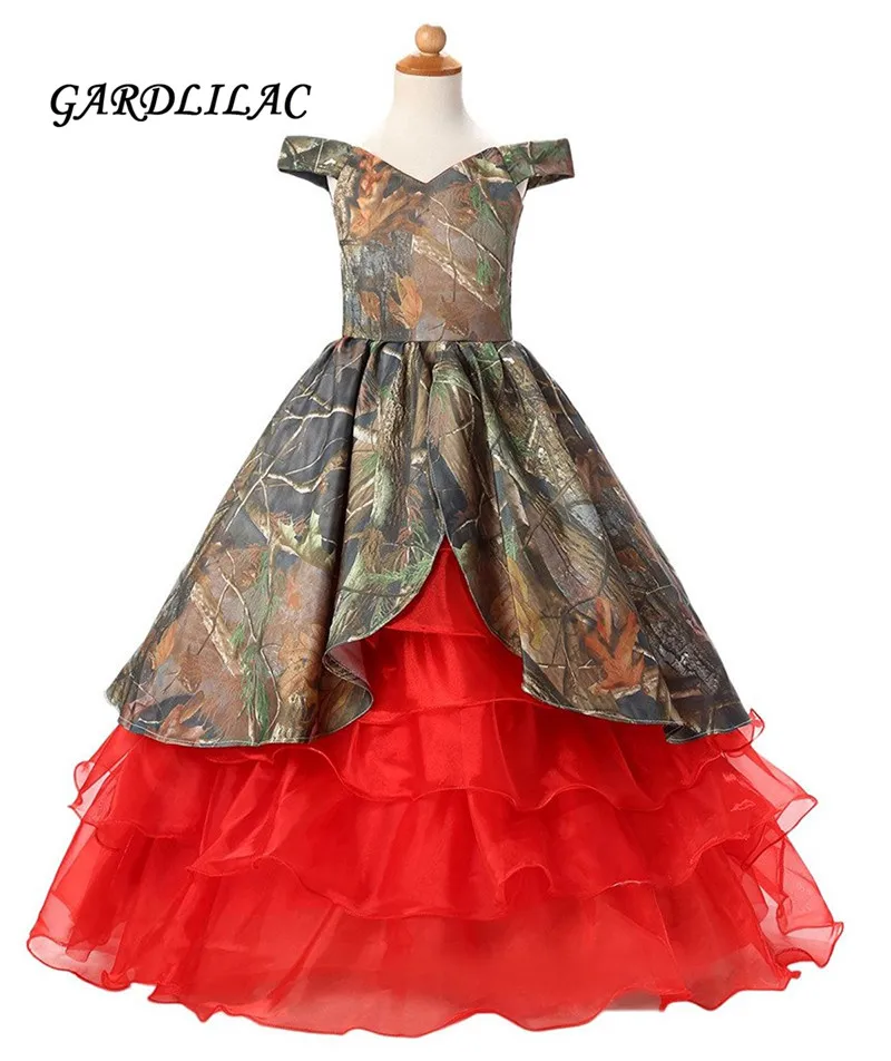 2019 Camo Red Ruffles Flower Girls Dresses Floor Length Pageant Dress For Girls Camo Flower girl dress for wedding
2019 Camo Red Ruffles Flower Girls Dresses Floor Length Pageant Dress For Girls Camo Flower girl dress for wedding