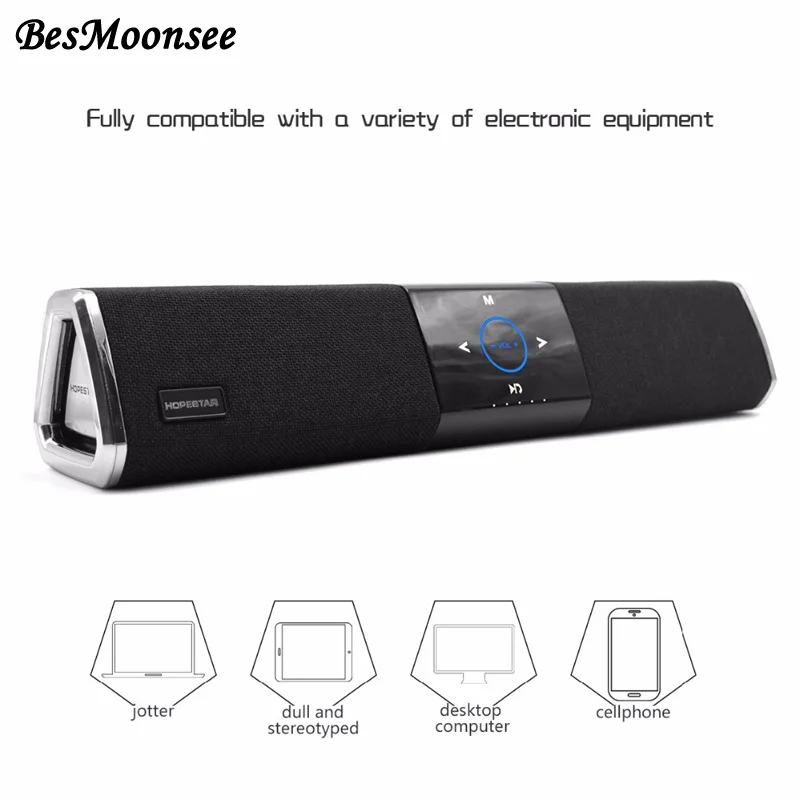 Bluetooth колонка BesMoonsee caixa de som динамики Soundbar для домашнего кинотеатра звуковая