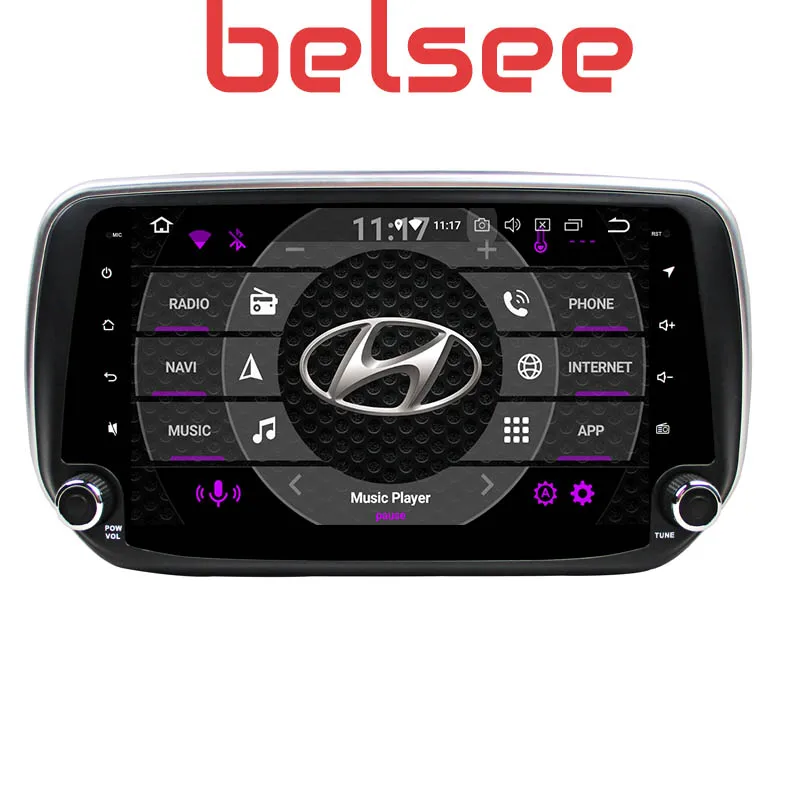 Автомагнитола Belsee 9 дюймов IPS экран Android 8 0 обновленная стереосистема GPS навигатор