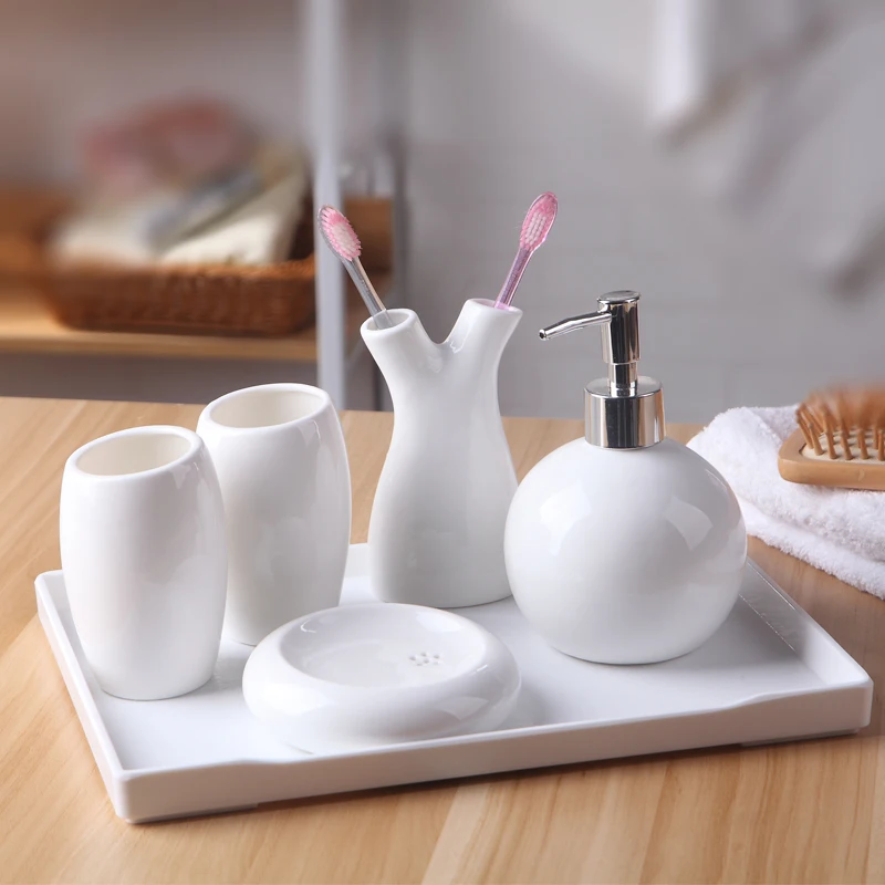 Аксессуары для ванной комнаты белая керамика японский держатель мыла зубной