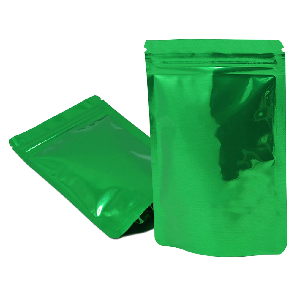 100Pcs/lot Green Stand Up Aluminum Foil Zip lock Packing Bag Mylar Foil Heat Seal Gifts Retails Storage Zipper Package Pouch
100Pcs/lot Green Stand Up Aluminum Foil Zip lock Packing Bag Mylar Foil Heat Seal Gifts Retails Storage Zipper Package Pouch