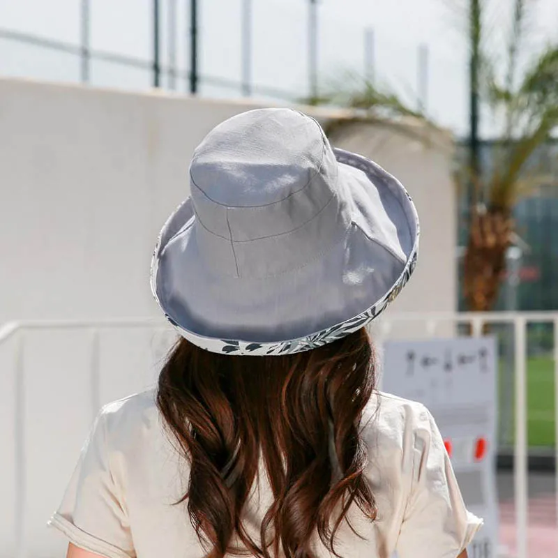 Doitbest Bucket Hat Women Double Sided Print Wide Brim Fishing Cap Visor Summer Beach Sun Hats Foldable Fisherman Caps
Doitbest Bucket Hat Women Double Sided Print Wide Brim Fishing Cap Visor Summer Beach Sun Hats Foldable Fisherman Caps