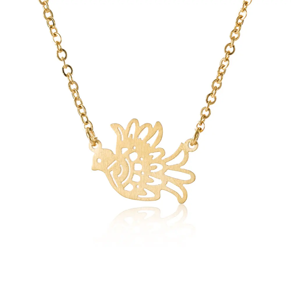 Simple Necklace 2016 for Women Stainless Steel s Gold & Silver color Dainty Phoenix Charms Bird Necklace NL2637
Simple Necklace 2016 for Women Stainless Steel s Gold & Silver color Dainty Phoenix Charms Bird Necklace NL2637