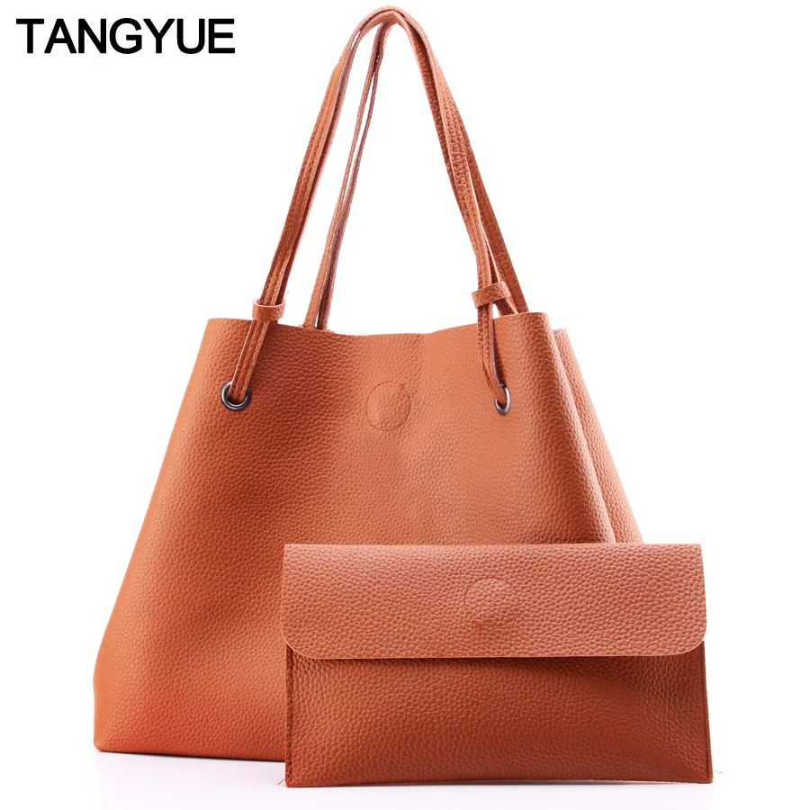 TANGYUE Hand Bag for Woman Shoulder Bag Leather Women's Casual Tote Bucket Bags Female Ladies Handbags for Girls sac a main sac
TANGYUE Hand Bag for Woman Shoulder Bag Leather Women's Casual Tote Bucket Bags Female Ladies Handbags for Girls sac a main sac