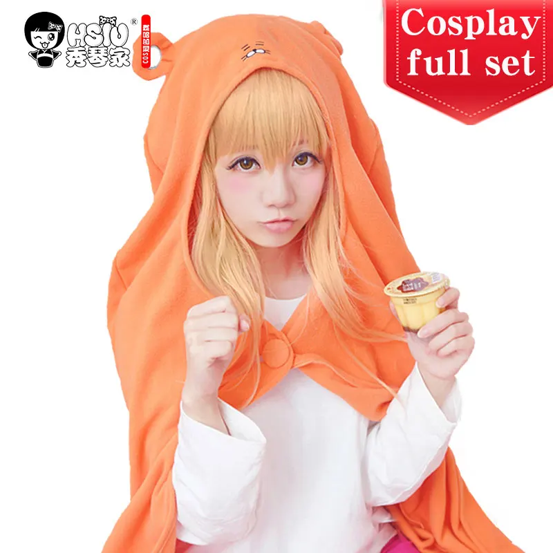 HSIU Umaru Doma из Himouto! Умару-Чан костюмы для косплея плащ-рубашка узкие брюки парик костюм на Хэллоуин XIUQINJIA Косплей
HSIU Umaru Doma из Himouto! Умару-Чан костюмы для косплея плащ-рубашка узкие брюки парик костюм на Хэллоуин XIUQINJIA Косплей