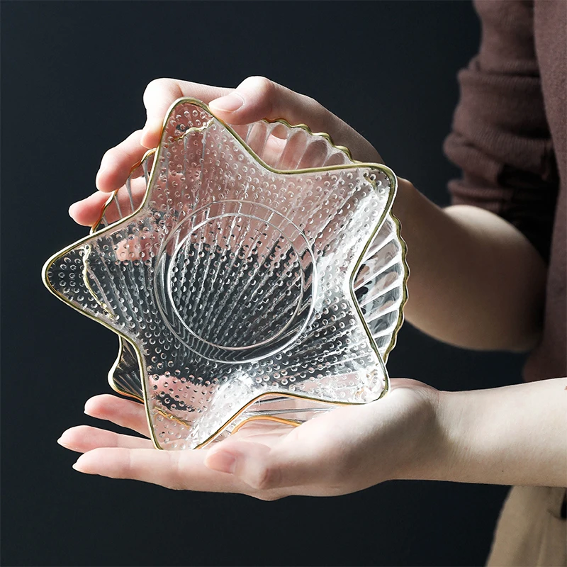 Nordic Glass Dessert Plate Snack Jewelry Storage Trays Marine Style Salad Bowl Shell Starfish Scallops Tray Home Decor Organizer
Nordic Glass Dessert Plate Snack Jewelry Storage Trays Marine Style Salad Bowl Shell Starfish Scallops Tray Home Decor Organizer
