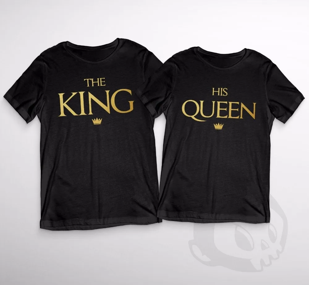2019 New Printing Fashion Plus Size The King & His Queen Adult Duo T-Shirt Love Present Xmas Tee Shirts
2019 New Printing Fashion Plus Size The King & His Queen Adult Duo T-Shirt Love Present Xmas Tee Shirts