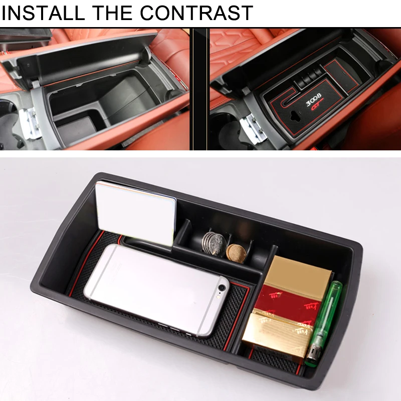 For Peugeot 3008 GT 2016 2017 2018 2019 Plastic Interior Central Armrest Storage Box Holder Organizer Car Styling Accessories
For Peugeot 3008 GT 2016 2017 2018 2019 Plastic Interior Central Armrest Storage Box Holder Organizer Car Styling Accessories