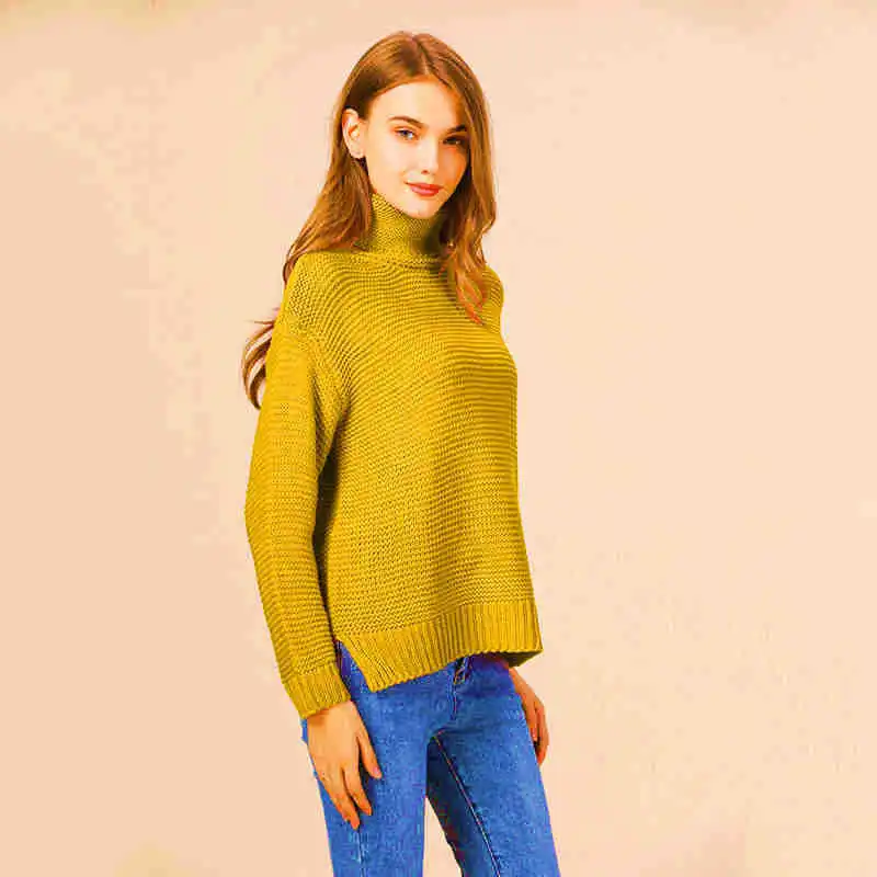 The new 2019 Europe and the United States long sleeve turtleneck sweater female hot style thick line turtleneck sweater
The new 2019 Europe and the United States long sleeve turtleneck sweater female hot style thick line turtleneck sweater