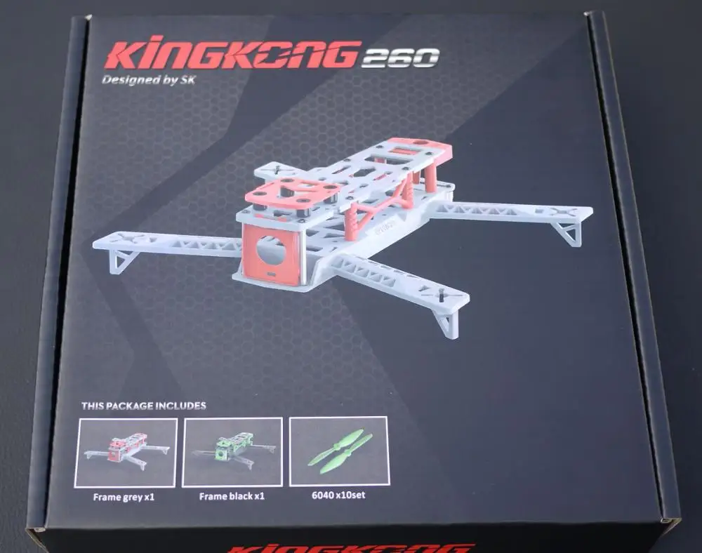 Free shipping RC multicopter 4Axis Quad copter kingkong260 Mini Hexa copter Quadcopter w/Tail LED & Propeller PCB Frame Kit
Free shipping RC multicopter 4Axis Quad copter kingkong260 Mini Hexa copter Quadcopter w/Tail LED & Propeller PCB Frame Kit