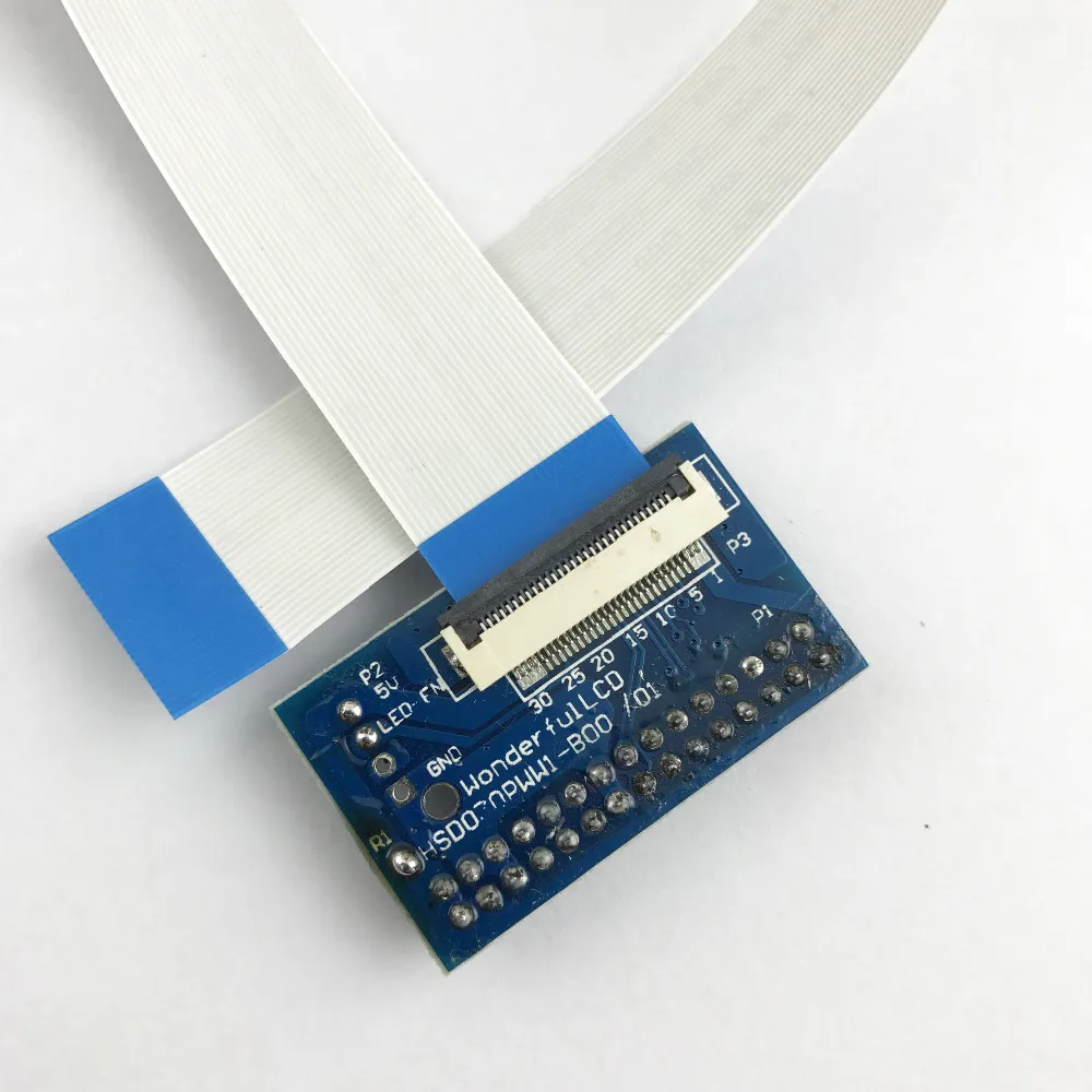 HSD070PWW1 специальный LVDS 1280X800IPS ЖК дисплей 7 дюймов 30pin кабель низковольтной