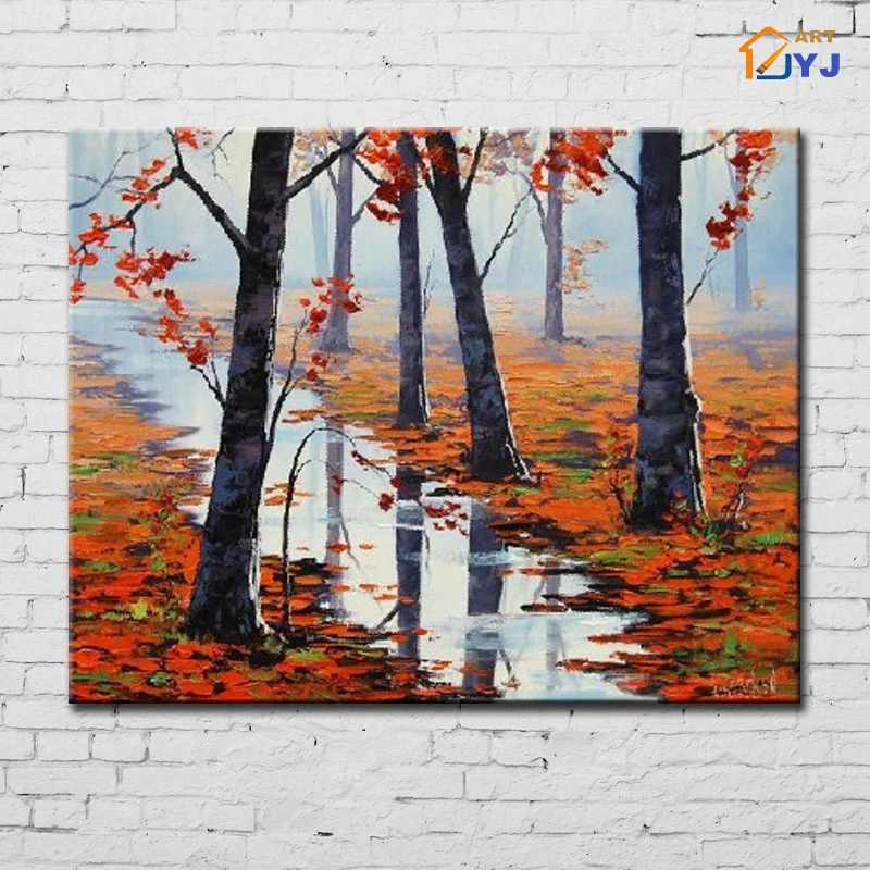Impression Landscape Canvas Wall Art Hand Painted Modern Abstract Oil Painting for Living Room Decoration Gift No Framed SL085
Impression Landscape Canvas Wall Art Hand Painted Modern Abstract Oil Painting for Living Room Decoration Gift No Framed SL085