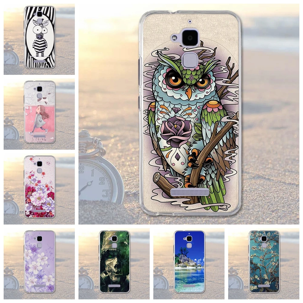 Мягкий ТПУ чехол для телефона Asus Zenfone 3 Max ZC520TL X008D Zenfone3 Pegasus horse X008 5 2 корпуса|case