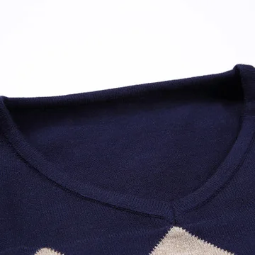 2019 spring brand Men casual diamond plaid pullover sweater autumn mens slim fit jumpers male cotton sweater Large size M-4xL
2019 spring brand Men casual diamond plaid pullover sweater autumn mens slim fit jumpers male cotton sweater Large size M-4xL