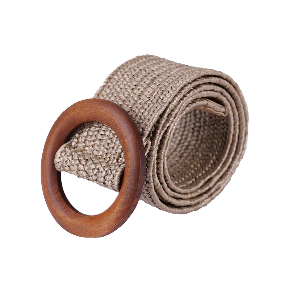 90cm Casual Decorative Belt Knitted Wooden Unisex Summer Women Men Round Khaki Waistband Slim Stretch Simple Sports Harajuku New
90cm Casual Decorative Belt Knitted Wooden Unisex Summer Women Men Round Khaki Waistband Slim Stretch Simple Sports Harajuku New