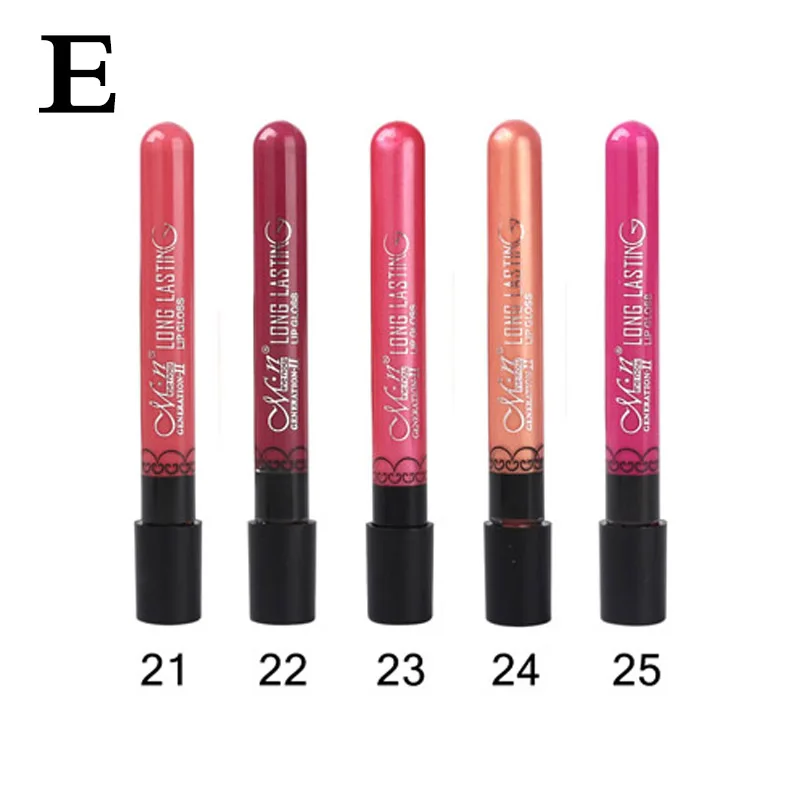 Menow Brand 5 Colors /set Makeup Matte Lip Gloss Moisturizing Lasting non-stick Cup Liquid Lipstick Free Shipping tint 4188 | Красота и