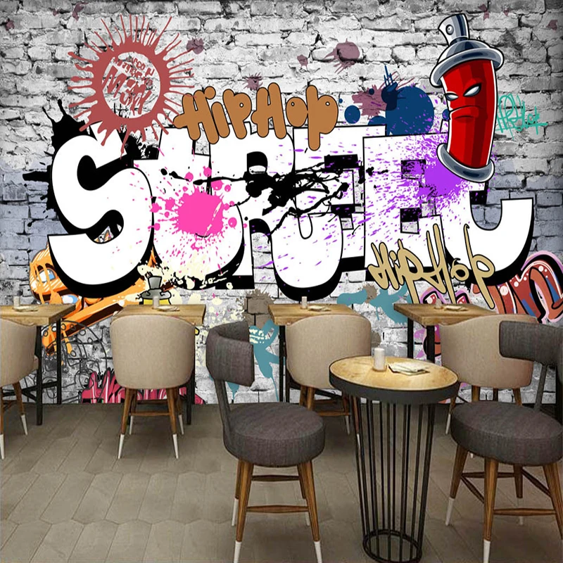 Custom 3D Murals Creative Art Retro Brick Wall Street Graffiti Painting Oil Canvas Wallpaper for Bar Restaurant Background Decor
Custom 3D Murals Creative Art Retro Brick Wall Street Graffiti Painting Oil Canvas Wallpaper for Bar Restaurant Background Decor