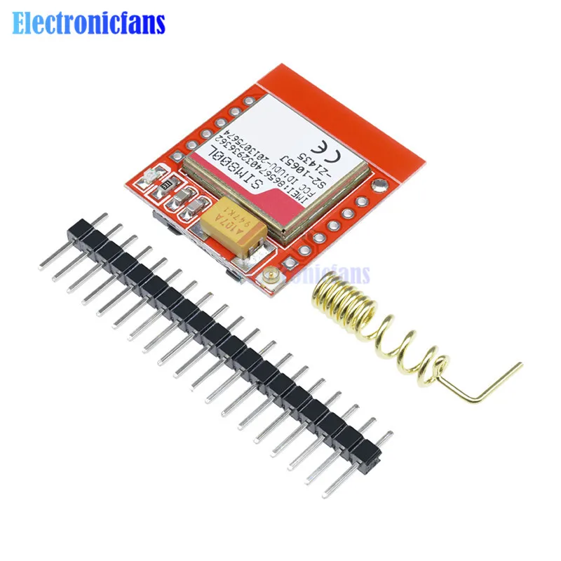 

10pcs Mini Smallest SIM800L GPRS GSM Module MicroSIM Card Core Wireless Board Quad-band TTL Serial Port With Antenna for Arduino