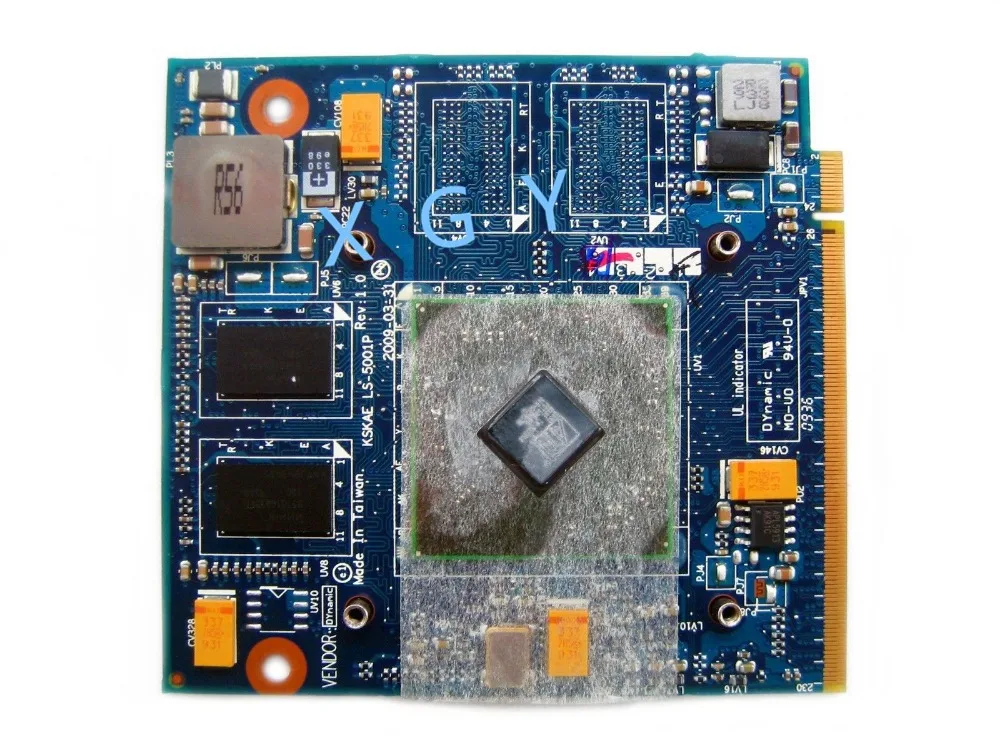 Графическая карта для Toshiba L500 L505 A500 A505 HD4570 512MB K000078110 MXM LS-5001P
Графическая карта для Toshiba L500 L505 A500 A505 HD4570 512MB K000078110 MXM LS-5001P