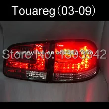 2003-2009 год для VW Touareg светодиодный задсветильник рь задний фонарь красный белый
