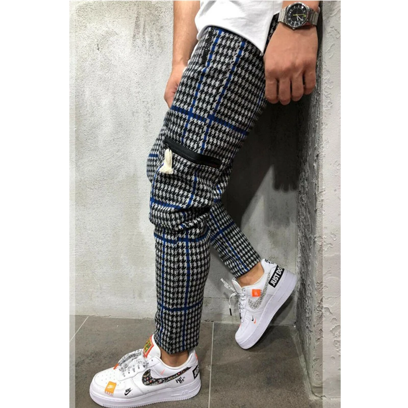 New M-3XL Men Gym Harem Pants Trousers High Waist Plaid Sports Pants Bottoms Men Male Slim Joggers Fit Sweatpant Pant Streetwear
New M-3XL Men Gym Harem Pants Trousers High Waist Plaid Sports Pants Bottoms Men Male Slim Joggers Fit Sweatpant Pant Streetwear