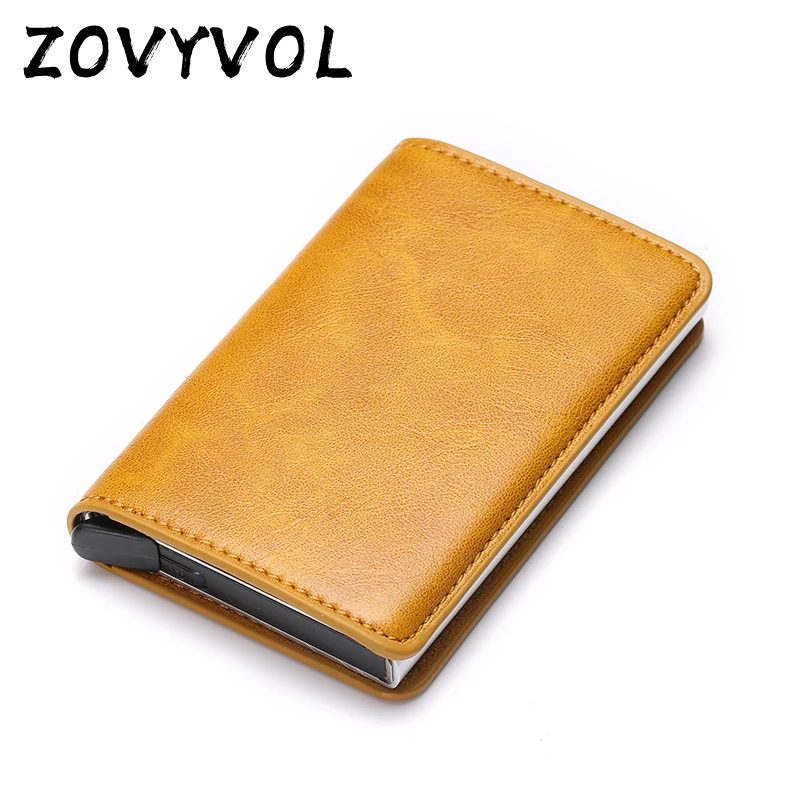 ZOVYVOL RFID Wallet ID Card Case Aluminium Travel Purse Business Credit Card Holder Wallet Unisex Metal Blocking Small Wallets
ZOVYVOL RFID Wallet ID Card Case Aluminium Travel Purse Business Credit Card Holder Wallet Unisex Metal Blocking Small Wallets