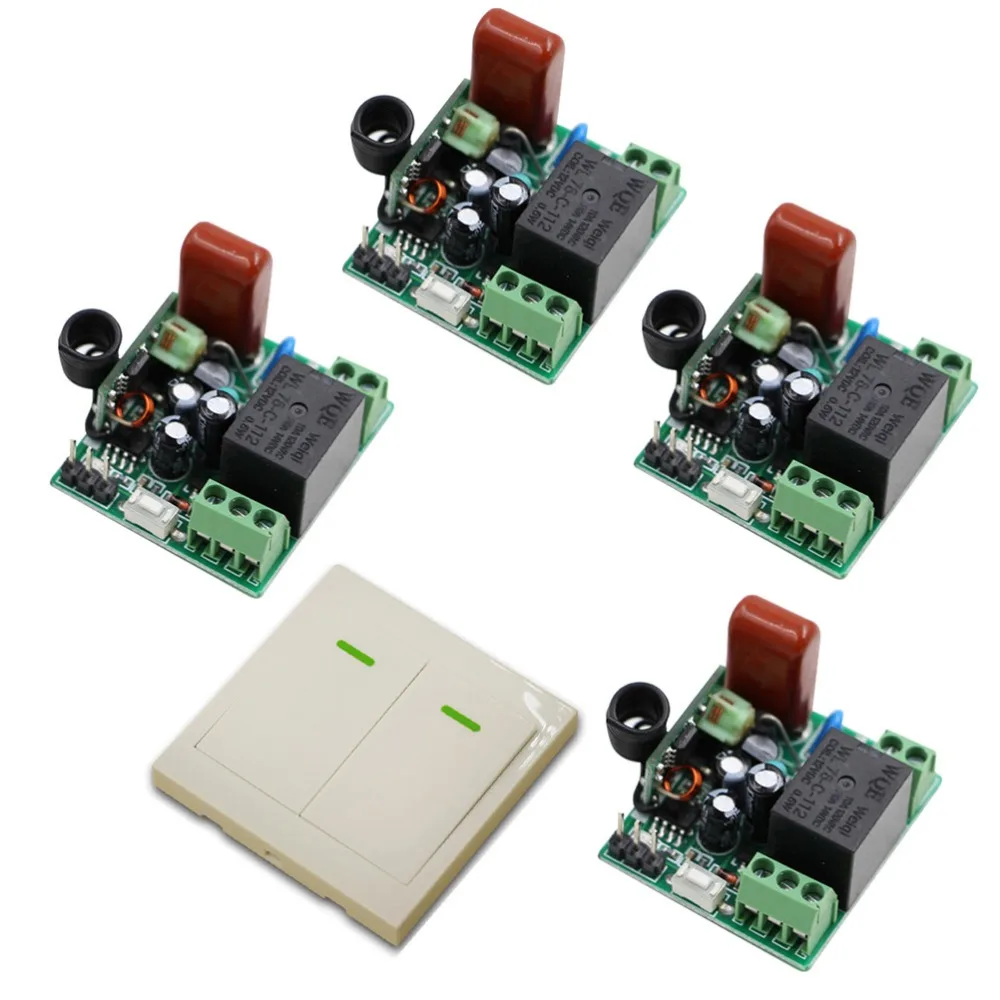 Mini Receiver Wireless Remote Control Switch Wall Panel Remote Transmitter Hall Bedroom Ceiling Lights Wall Lamps Smart Home
Mini Receiver Wireless Remote Control Switch Wall Panel Remote Transmitter Hall Bedroom Ceiling Lights Wall Lamps Smart Home
