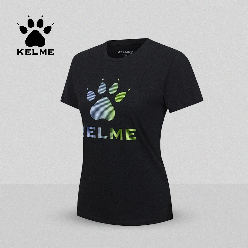 Фото Мужская и женская футболка для йоги KELME летняя спортивная одежда бега фитнеса(China)