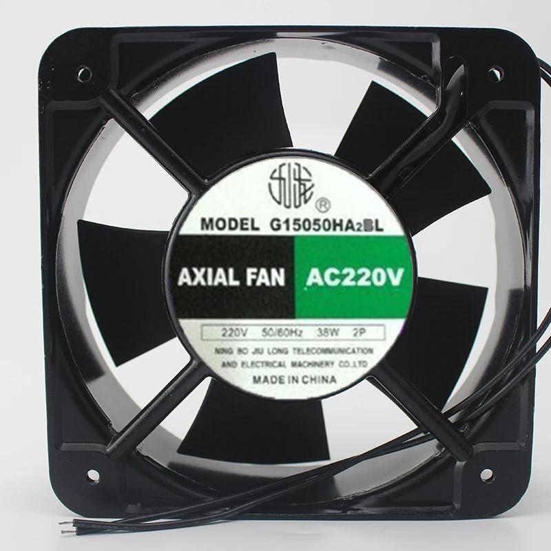 Original G15050HA2BL 220V 150 * 150 * 50mm Industrial Cooling Fan Cabinet Chassis Fan
Original G15050HA2BL 220V 150 * 150 * 50mm Industrial Cooling Fan Cabinet Chassis Fan