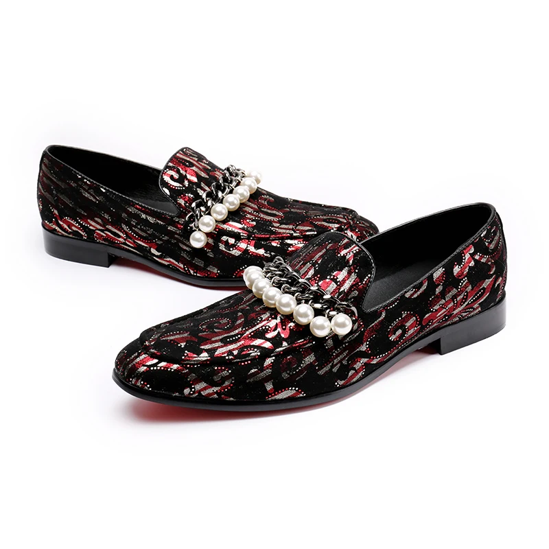 Casual Loafers Leather Dress Shoes Large Size 38-47 New Fashion Men's Rhinestones Slip On Oxfords
Casual Loafers Leather Dress Shoes Large Size 38-47 New Fashion Men's Rhinestones Slip On Oxfords