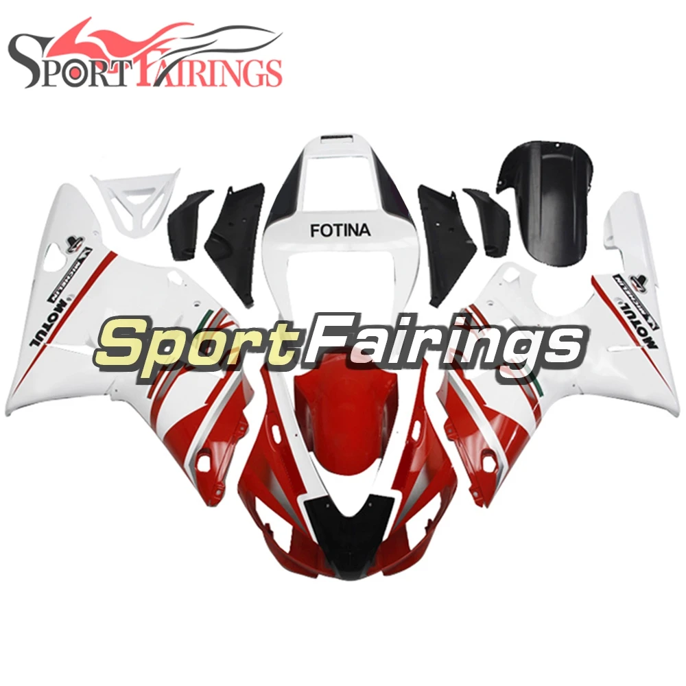 Red White Sportbike Full Fairing Kits For Yamaha 1998 1999 YZF1000 R1 98 99 Motorcycle ABS Injection Fairing Kit New Bodywork
Red White Sportbike Full Fairing Kits For Yamaha 1998 1999 YZF1000 R1 98 99 Motorcycle ABS Injection Fairing Kit New Bodywork
