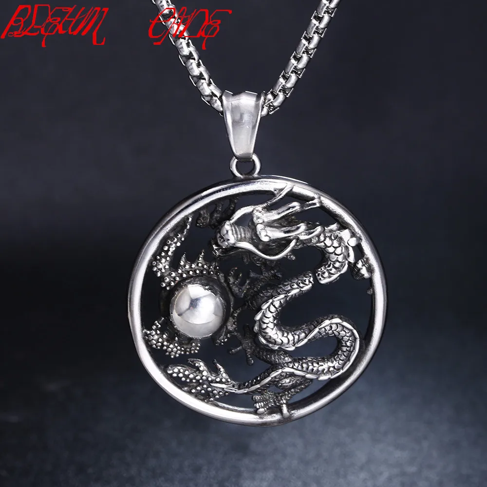 Hiphop/Rock Jewelry Dragon Shield Defence Titanium 316L Stainless Steel Pendants Necklaces Men Women Pendant Necklace
Hiphop/Rock Jewelry Dragon Shield Defence Titanium 316L Stainless Steel Pendants Necklaces Men Women Pendant Necklace
