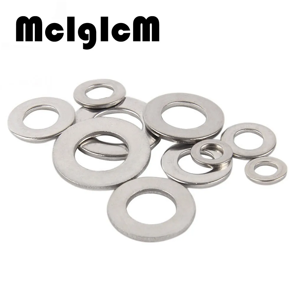 McIgIcM 100pcs DIN125 Washer M1.6 M2 M2.5 M3 M4 M5 M6 M8 304 Stainless Steel Flat Machine Washer ISO7089 Plain Washer
McIgIcM 100pcs DIN125 Washer M1.6 M2 M2.5 M3 M4 M5 M6 M8 304 Stainless Steel Flat Machine Washer ISO7089 Plain Washer