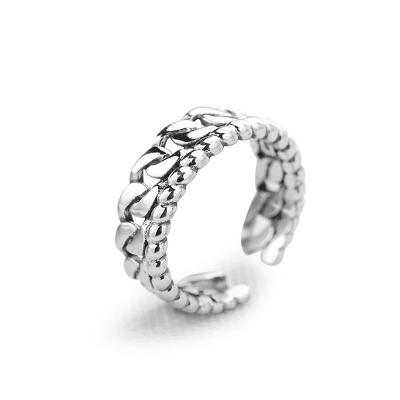 Нежный 925 серебро кристалл циркона розовое цветочное кольцо для Для женщин
