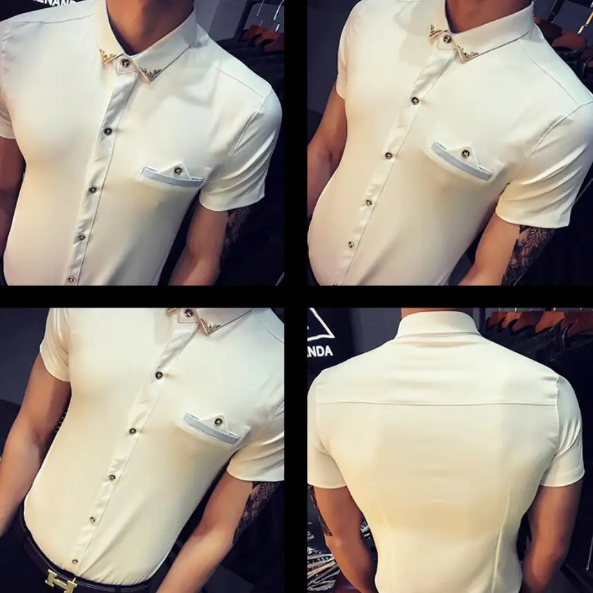 2021 brand clothing Fashion Men's summer High quality pure cotton short sleeve shirts/Male lapel slim Casual shirts size S-5XL
2021 brand clothing Fashion Men's summer High quality pure cotton short sleeve shirts/Male lapel slim Casual shirts size S-5XL