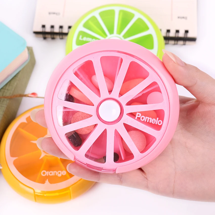 1PC Weekly Pill Travel Medicine Box Dispenser Capsule Holder Organiser Case Pill Organizer Rotating 7 Day Pill Container
1PC Weekly Pill Travel Medicine Box Dispenser Capsule Holder Organiser Case Pill Organizer Rotating 7 Day Pill Container