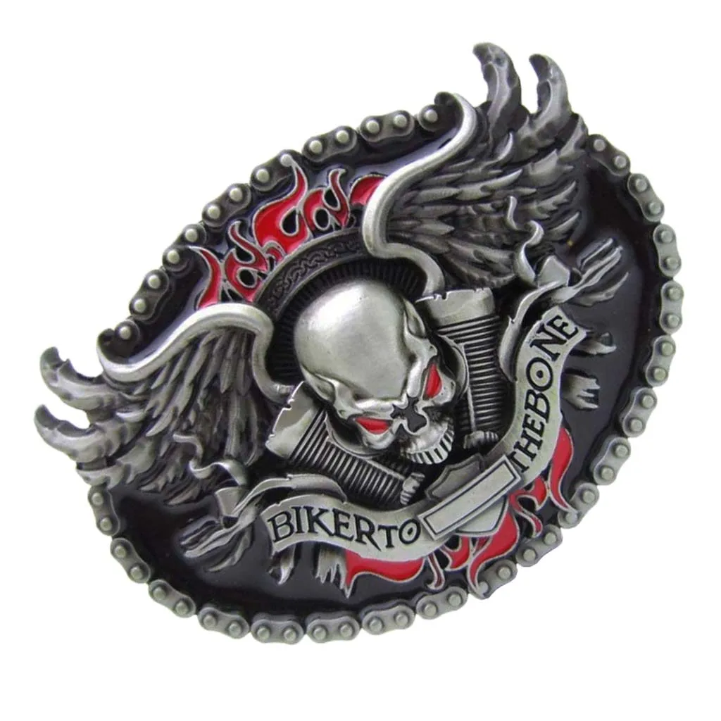 2019 New Hip Hop Skeleton Head Winged Western Belt Buckle Fashion Mens Belt Buckle for 3.6-3.9cm/1.4-1.5inch Wide Belt
2019 New Hip Hop Skeleton Head Winged Western Belt Buckle Fashion Mens Belt Buckle for 3.6-3.9cm/1.4-1.5inch Wide Belt