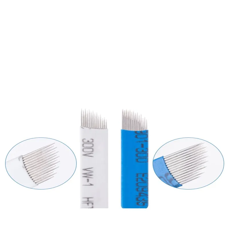New Arrival Double Row 14 pins 28 pins Eyebrow Permanent Makeup needles eye line 3d Microblading make up tattoos flat microblade
New Arrival Double Row 14 pins 28 pins Eyebrow Permanent Makeup needles eye line 3d Microblading make up tattoos flat microblade